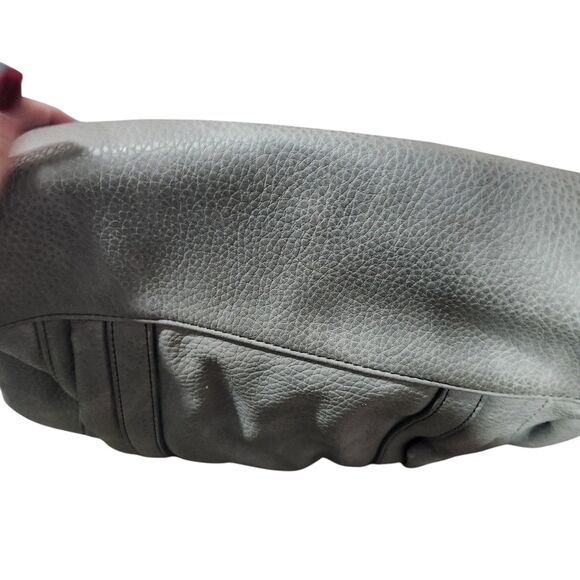 Relic Vintage Leather Shoulder Bag Retro Leather Western Cowgirl Equestrian Grey - Picture 5 of 6